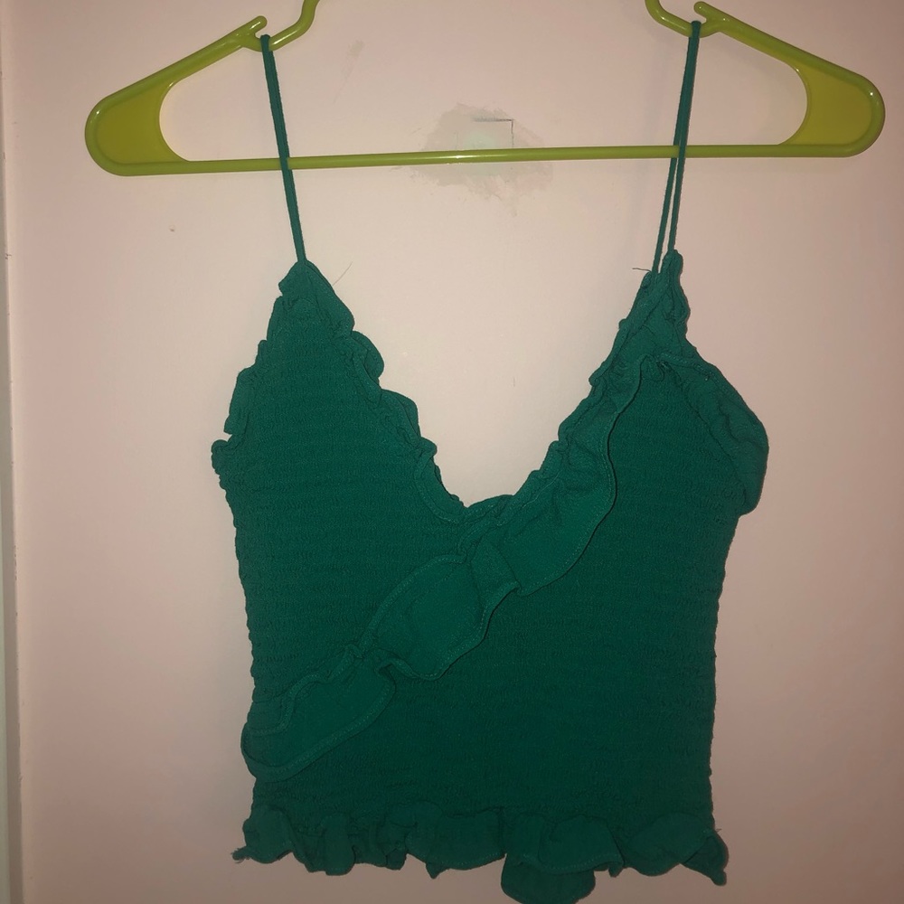 Cute Green across Top